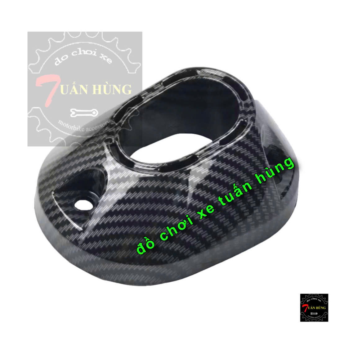 Đuôi Pô Vario 160 Carbon [HÀNG ĐẸP] Mẫu Mới - Đồ Chơi Xe Vario 160