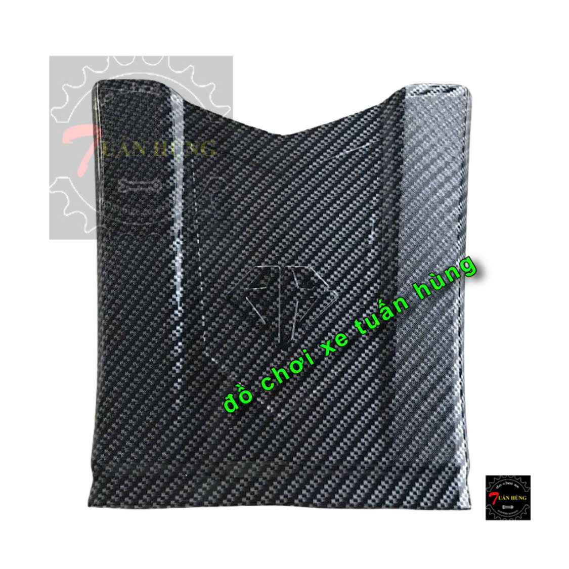Ốp Nắp Xăng AB Airblade125 (16-19) Carbon - Nắp xăng Ab16 Carbon